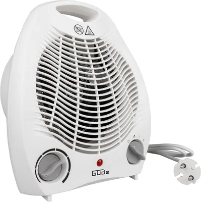 Produktbild von Heizlüfter GH 2000 (2000 W Heizleistung, 2 Stufen (1000/2000 W), Ventilatorfunktion, Gebläseleistung 75 m³/h, stufenloser Thermostat, Überhitzungs