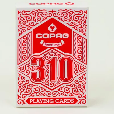 Produktbild von COPAG 310 Spielkarten - Rot, ab einem Spieler, ab 18 Jahren