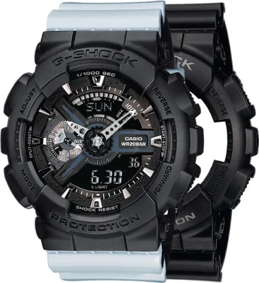 Obrázok produktu pre Zegarek Casio G-Shock SET GA-110-1BER + BEZEL 10358741 + PASEK 10527469 20BAR