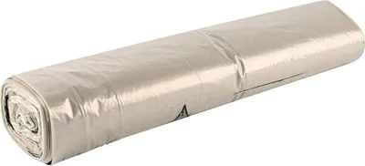 Image de HygoClean 32302 Müllsäcke Eco 120 l transparent LDPE Rolle 700 x 1100 mm