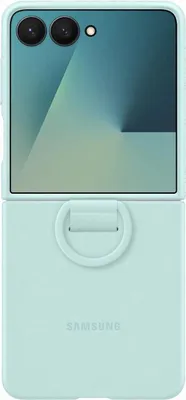Image de PF766TMEGWW Étui anneau (silicone) Samsung Galaxy Flip7, menthe