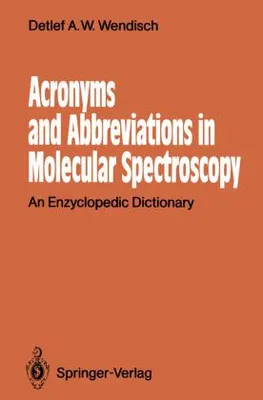 Obrázok produktu pre Acronyms and Abbreviations in Molecular Spectroscopy