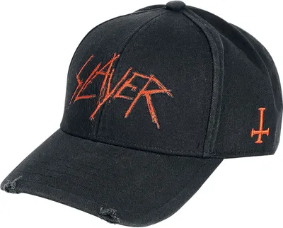 Produktbild von Slayer Cap Uni Logo - Baseball Cap schwarz Standard