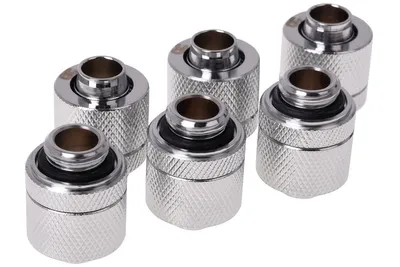 Image de Alphacool 17386 Raccord de Tuyau Laiton Chrome 1 pièce(s) (17386)