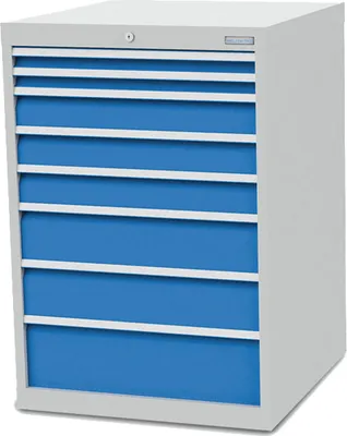 Image de Bedrunka + Hirth Armoire à tiroirs T736 705 mm, 8 tiroirs VA