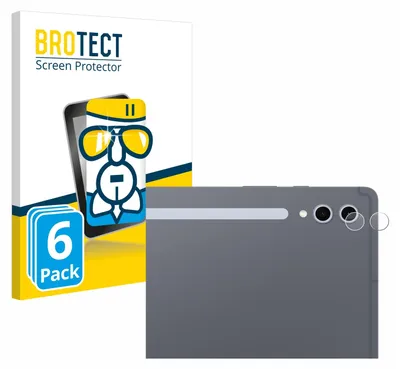 Produktbild von 6x BROTECT Schutzglas für Samsung Galaxy Tab S10 Ultra 5G (NUR Kameraschutz) Schutzfolie Panzer Folie Glas Display Schutz klar