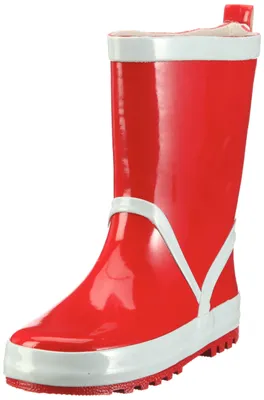 Produktbild von Playshoes Kinder Gummistiefel aus Naturkautschuk, trendige Uni Regenstiefel m
