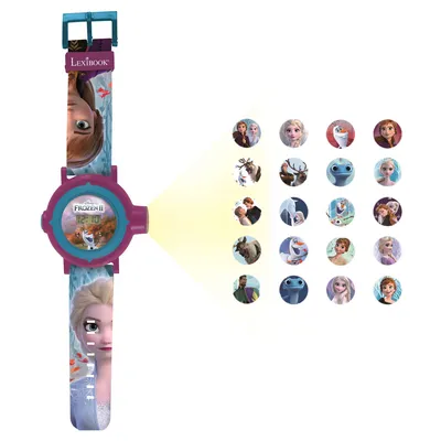 Produktbild von Lexibook - Disney Frozen - Digitale Projektionsuhr (DMW050FZ)