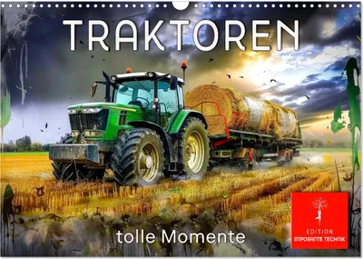 Produktbild von Traktoren - tolle Momente (Wandkalender 2025 DIN A3 quer), CALVENDO Monatskalender