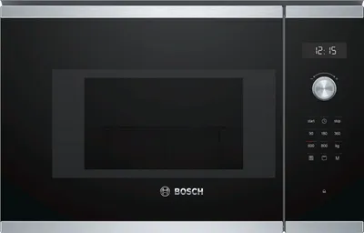 Produktbild von Bosch Einbau-Mikrowelle BEL524MS0, Serie 6, 38 cm, 800 W, 8 Programme