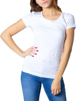 Produktbild von ONLY 15205059, T-Shirt, Erwachsener, Weiblich, Weiß, White / White, S