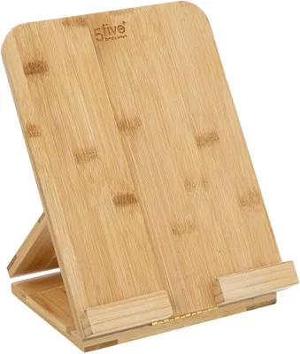 Image de Organisateur de cuisine en bambou, dimensions 20 x 25 cm