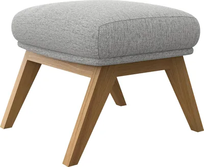 Produktbild von home24 Polsterhocker - Webstoff