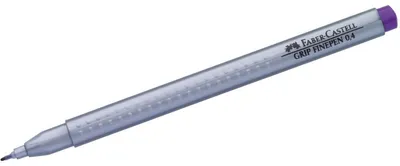 Image de FABER-CASTELL Finepen Grip 0.4 karmoisin 10 Stück