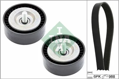 Produktbild von SCHAEFFLER INA 529 0558 1Schaeffler INA Keilriemensatz 529055810