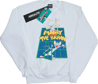 Image de Animaniacs - Sweat-shirt pour femme BI5942 (S) (Blanc)