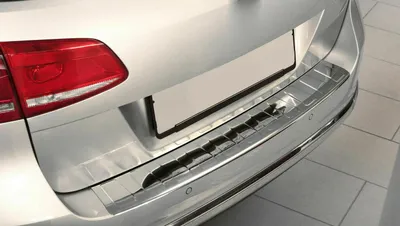Produktbild von Ladekantenschutz Edelstahl MIT ABKANTUNG für VW Passat B7 Variant 2010-2014