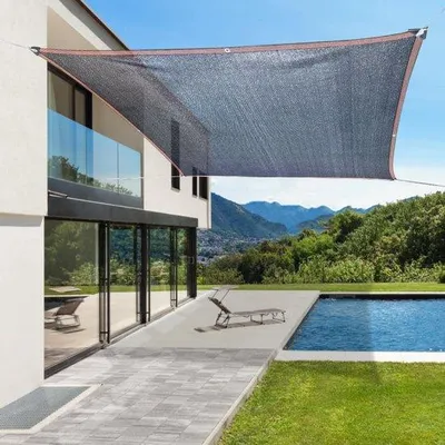 Obrázek produktu pro Stínicí plachta 2×3 m do zahrady, na terasu a balkon s oky