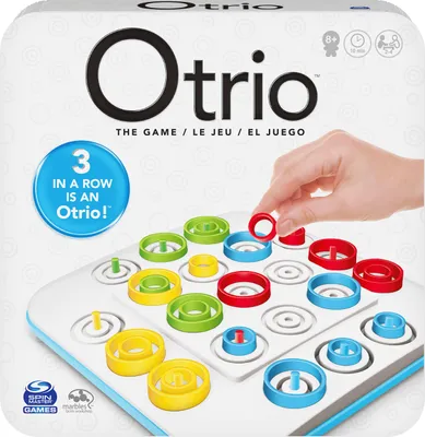 Produktbild von Games Otrio, strategisches Brettspiel, für Erwachsene, Familien und Kinder, Brettspiel, Taktisch, 8 Jahr(e), Familienspiel