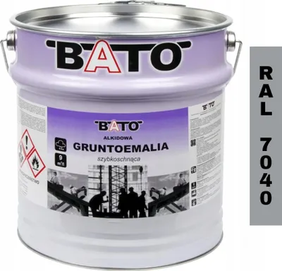 Obrázek produktu pro Rychloschnoucí Alkydový Základový Nátěr Šedý Ral 7040 A 10L