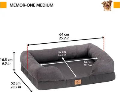 Produktbild von Ferplast Memory One M Viscoelastisches Bett 64X52X16,5Cm