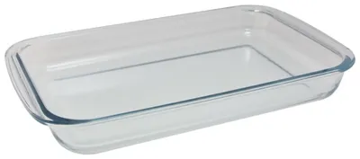 Obrázok produktu pre Zapekacia misa - Priehľadná - Sklo - 39 x 24 cm