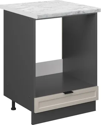 Imagen del producto de Armario para horno empotrado Vicco Fame-Line GrisBeige 60 cm , ET Mármol, Model 50270