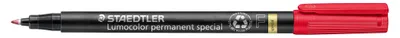 Produktbild von STAEDTLER Lumocolor 319 permanent-Spezialstift F (0.6mm) Einzelprodukt rot, 10 Stück