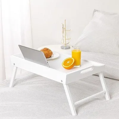 Productafbeelding van Famanu Opvouwbaar dienblad - Ontbijtbak, afmetingen 55,5 cm x 26,7 cm x 35,3 cm