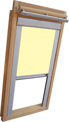 Produktbild von Verdunkelungsrollo THERMO Alu für VELUX Dachfenster GGL/GPL - 610 oder S10 - Hellgelb