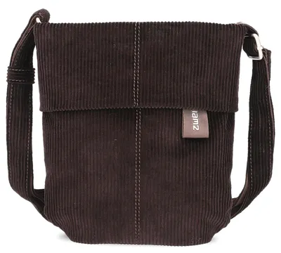 Produktbild von zwei Mademoiselle M45 - Schultertasche 22 cm (cord-espresso)