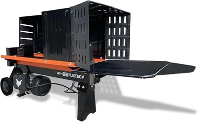 Produktbild von Holzspalter elektrisch FX-HS26 – Spaltkraft 7 Tonnen – 230V Brennholzspalter mit 2300W Leistung – Hydraulikspalter mit einer Spaltlänge von 520mm