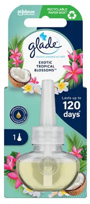Zdjęcie produktu dla Wkład do elektrycznego odświeżacza powietrza o zapachu "Egzotyczne tropikalne kwiaty", 20 ml