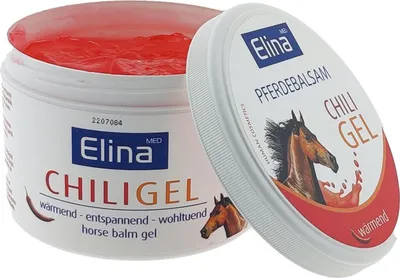 Image de Crème Elina 500ml Baume pour chevaux Chili sous forme de gel