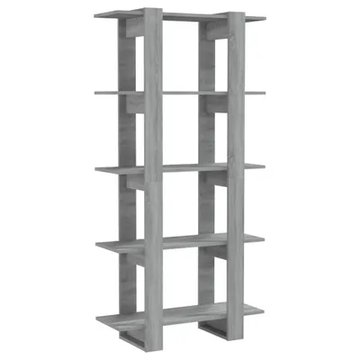 Obrázok produktu pre vidaXL Regál / Room Divider Grey Sonoma 80x30x160 cm odvodený výrobok z dreva