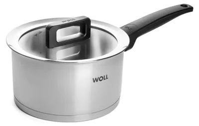 Edelstahl-Kochtopf Ø 18 cm, 2,5 l, mit Deckel, ofenfest bis 200 °C