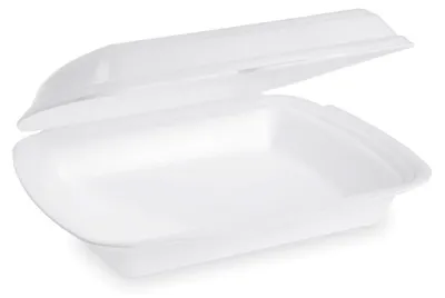 Produktbild von 25x Menüboxen Klappbox 240x207x69mm geschäumt einteilig