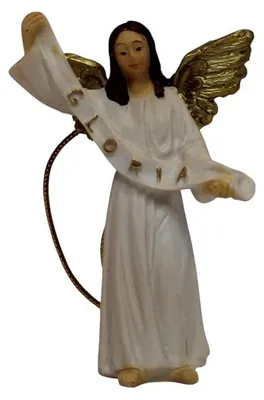 Produktbild von Krippenfiguren Engel 8 cm Polyresin Deko Figuren Set 3 Stück