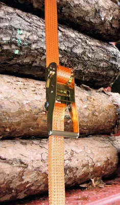 Produktbild von 2 Stück Oranges Ratschen-Zurrgurt Set 2teilig 800 cm zul. Zugkraft 4000 kg