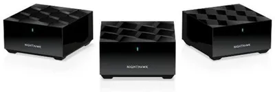 Image de NETGEAR Nighthawk, Noir, Interne, Système de maillage, 300 m², Bi-bande (2,4 GHz/5 GHz), Wi-Fi 6 (802.11ax)