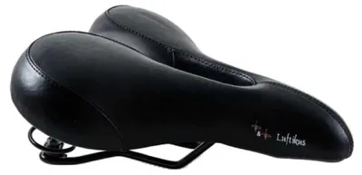 Produktbild von P&p Luftikus Sattel Schwarz 217 mm Schwarz 217 mm