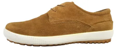 Image de Legero Tanaro 4.0 : chaussures de sport pour femmes, modèle à lacets, couleur marron, style décontracté