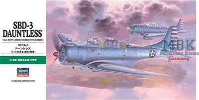Immagine prodotto di HASEGAWA HAS09119 Douglas SBD-3 Dauntless (JT19)