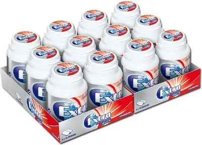 Produktbild von Extra Professional Gum White Strawberry 50er - 12 x 70 g Karton