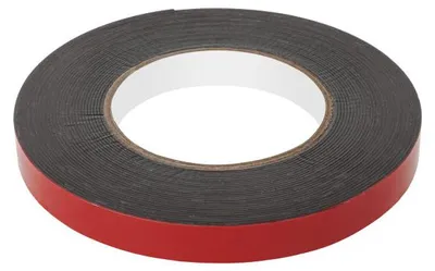 Immagine prodotto di Nastro biadesivo in schiuma Rebel NAR0424B, 15 mm x 10 m, colore nero