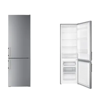 Produktbild von Wolkenstein KGK180  Inox Kühl-/ Gefrierkombination