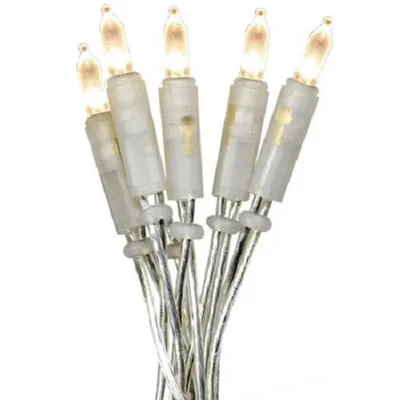 Produktbild von Best Season LED-Mini-Lichterkette, 20teilig warmwhite, transparentes Kabel, indoor, 421-12