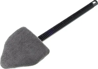 Produktbild von Mikrofaser-Fensterputzer, dreieckig, Stiel 38 cm