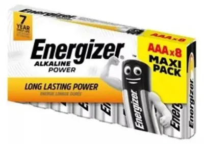 Produktbild von Alkaline Power Micro (AAA) Vorratspack 8 Stück | Packung (8 Stück)
