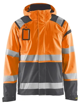 Produktbild von Blakläder® High Vis Shell Jacke High Vis 4987 1987 in div. Farben, Farbe:gelb/marineblau, Größe:2XL